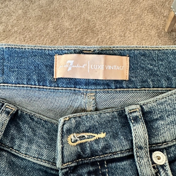 Seven7 Jeans Luxe Vintage Roxanne Ankle Distressed size 26 - Picture 2 of 7